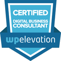 WP Elevation certificate badge